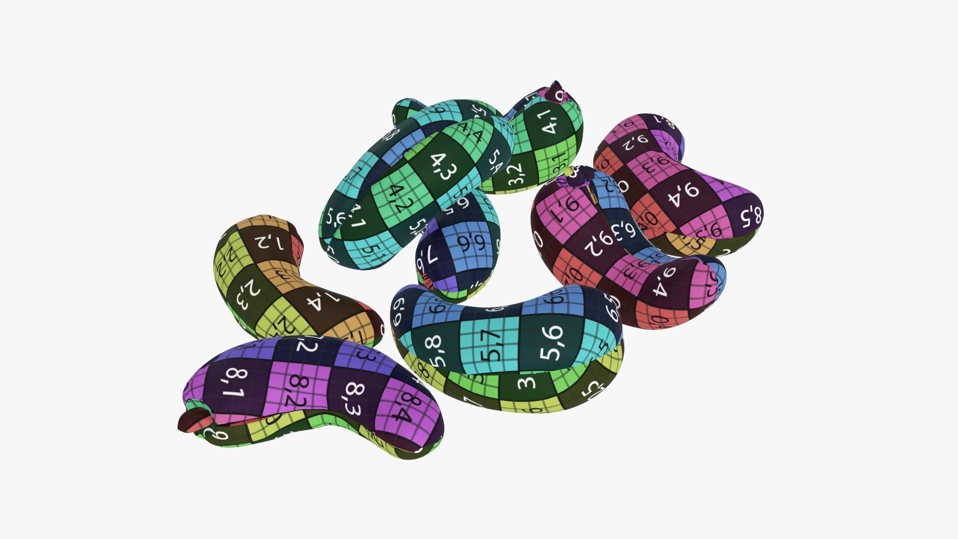 Nuts cashew  3D model_13