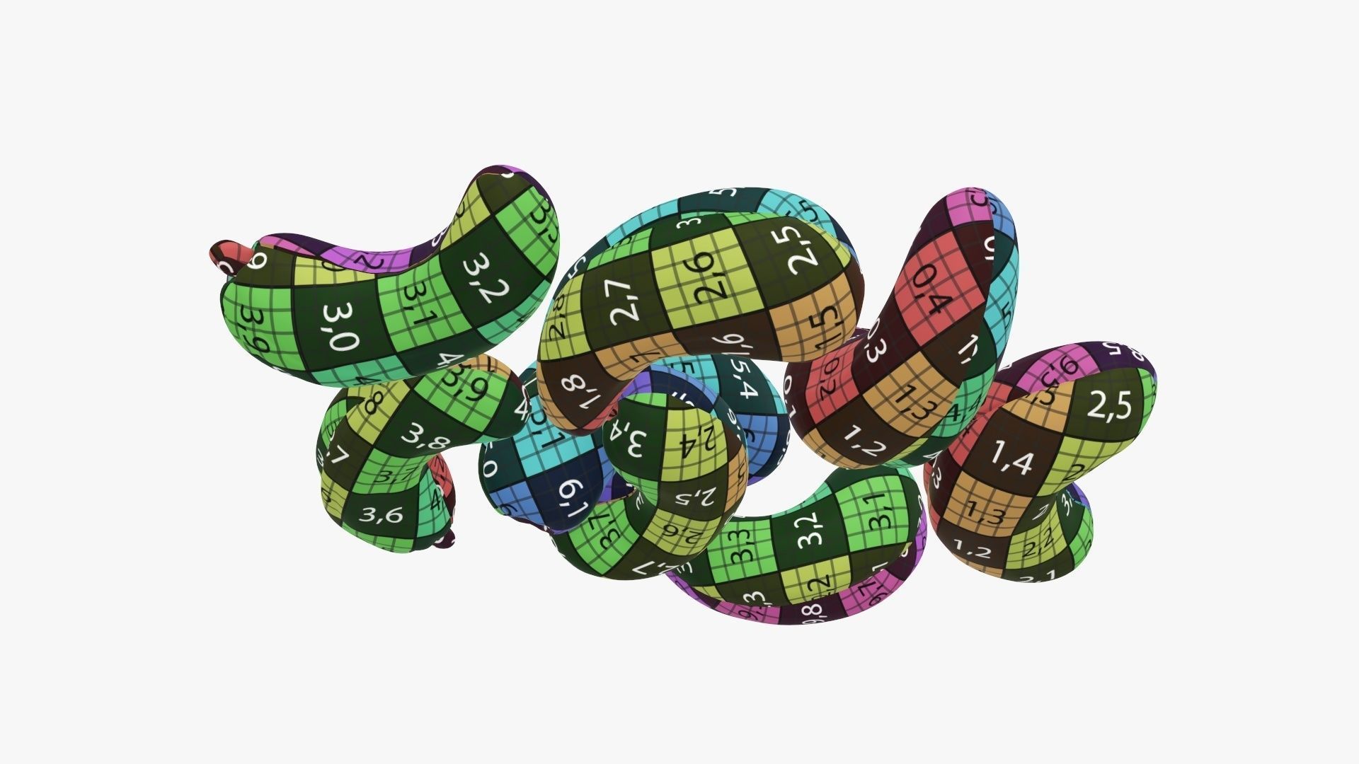 Nuts cashew  3D model_14