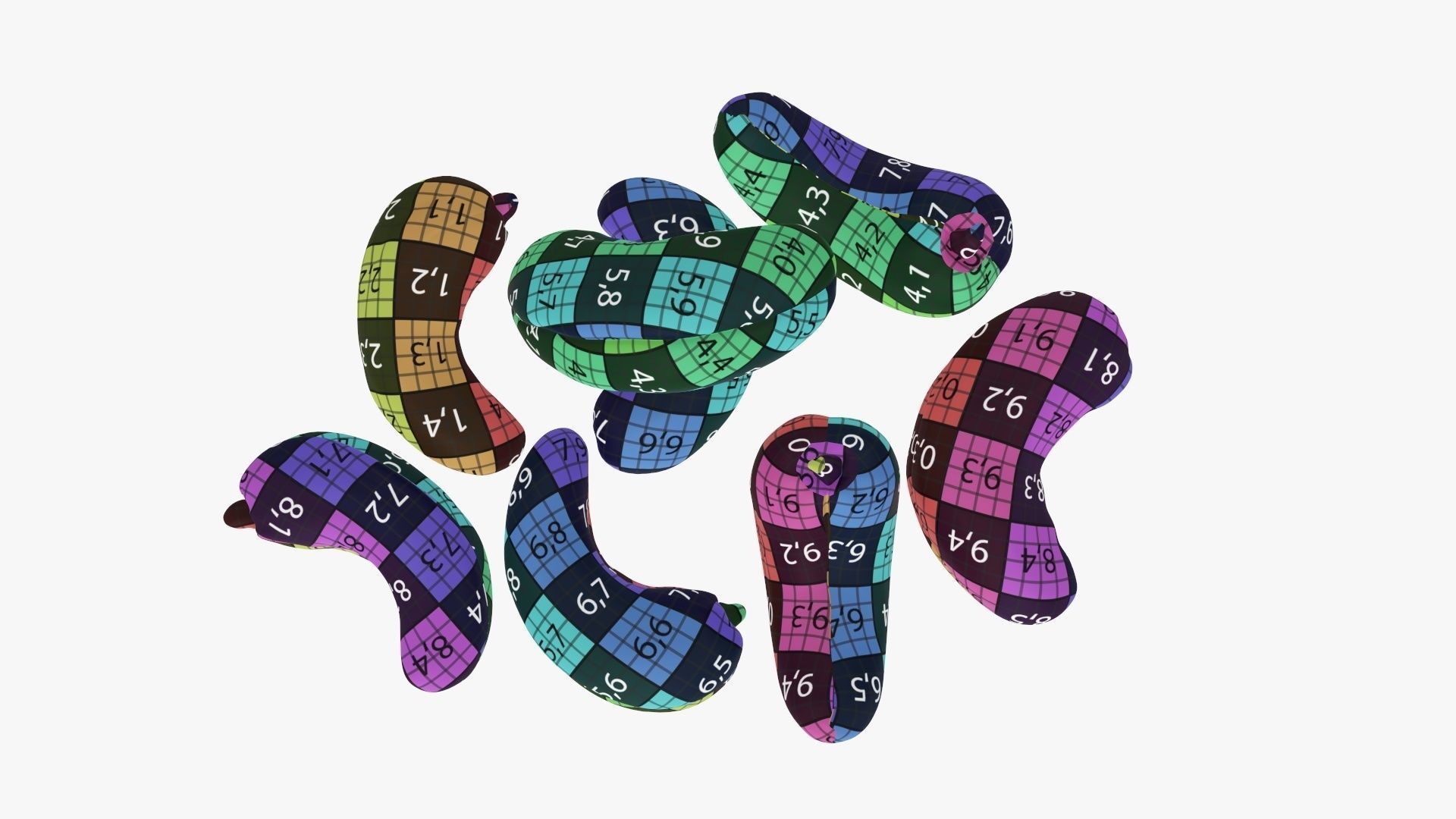 Nuts cashew  3D model_12