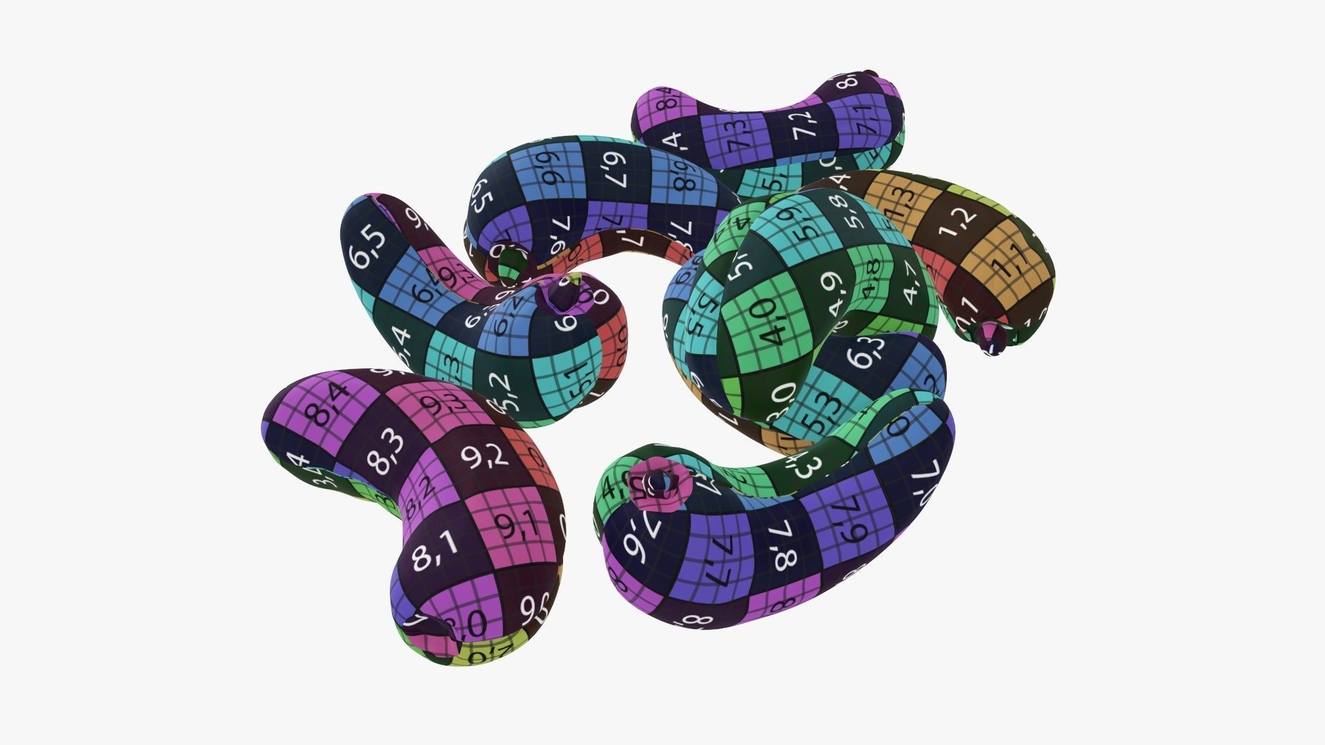 Nuts cashew  3D model_10