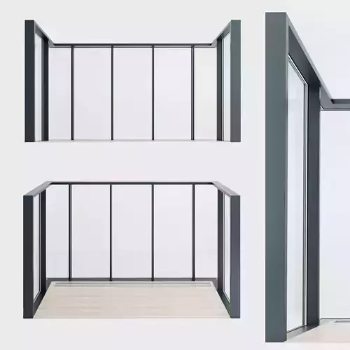 Panoramic glazing Stained glass B2