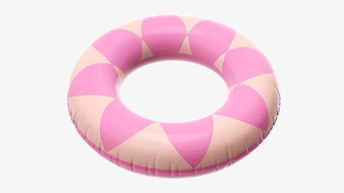 Swimming ring inflatable 3D model