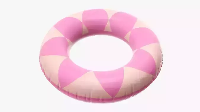 Swimming ring inflatable 3D model