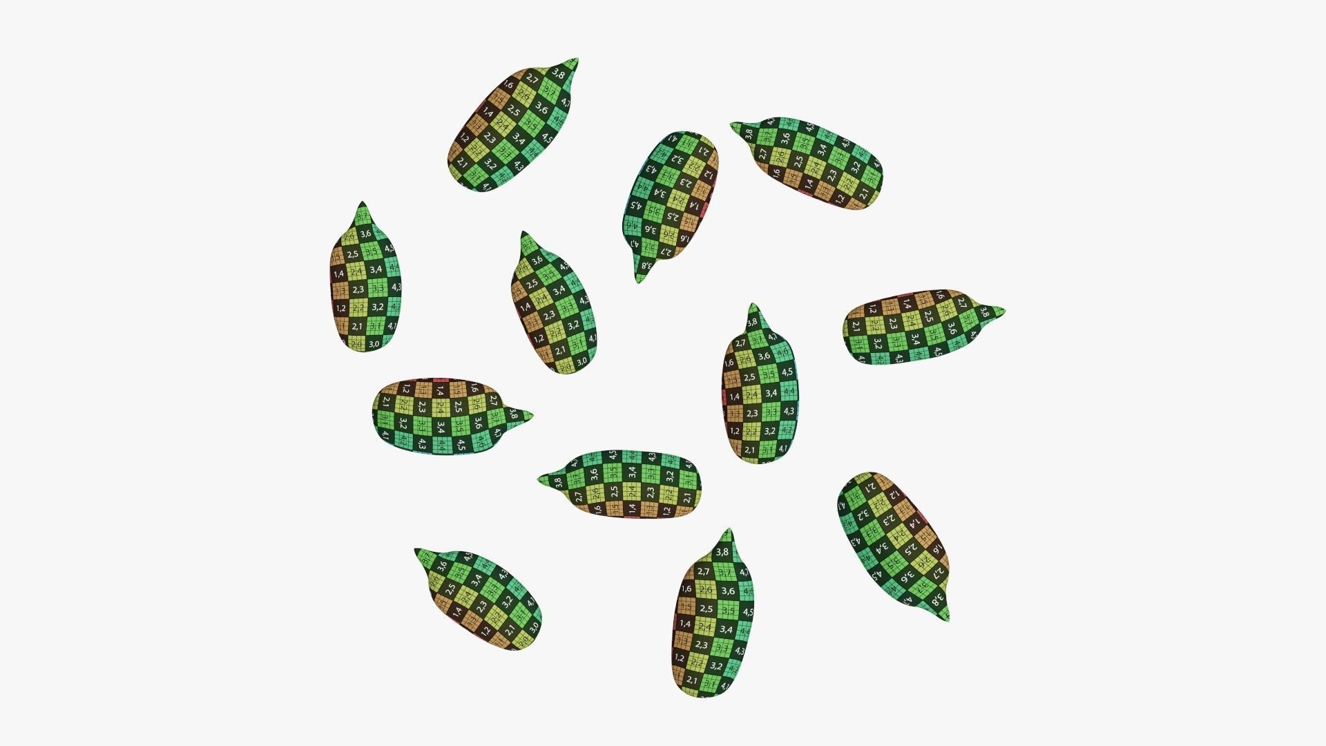 Seeds sunflower 02 3D model_10