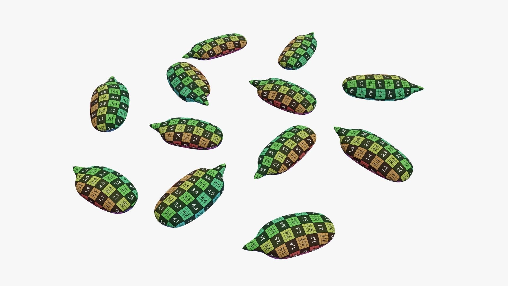 Seeds sunflower 02 3D model_11