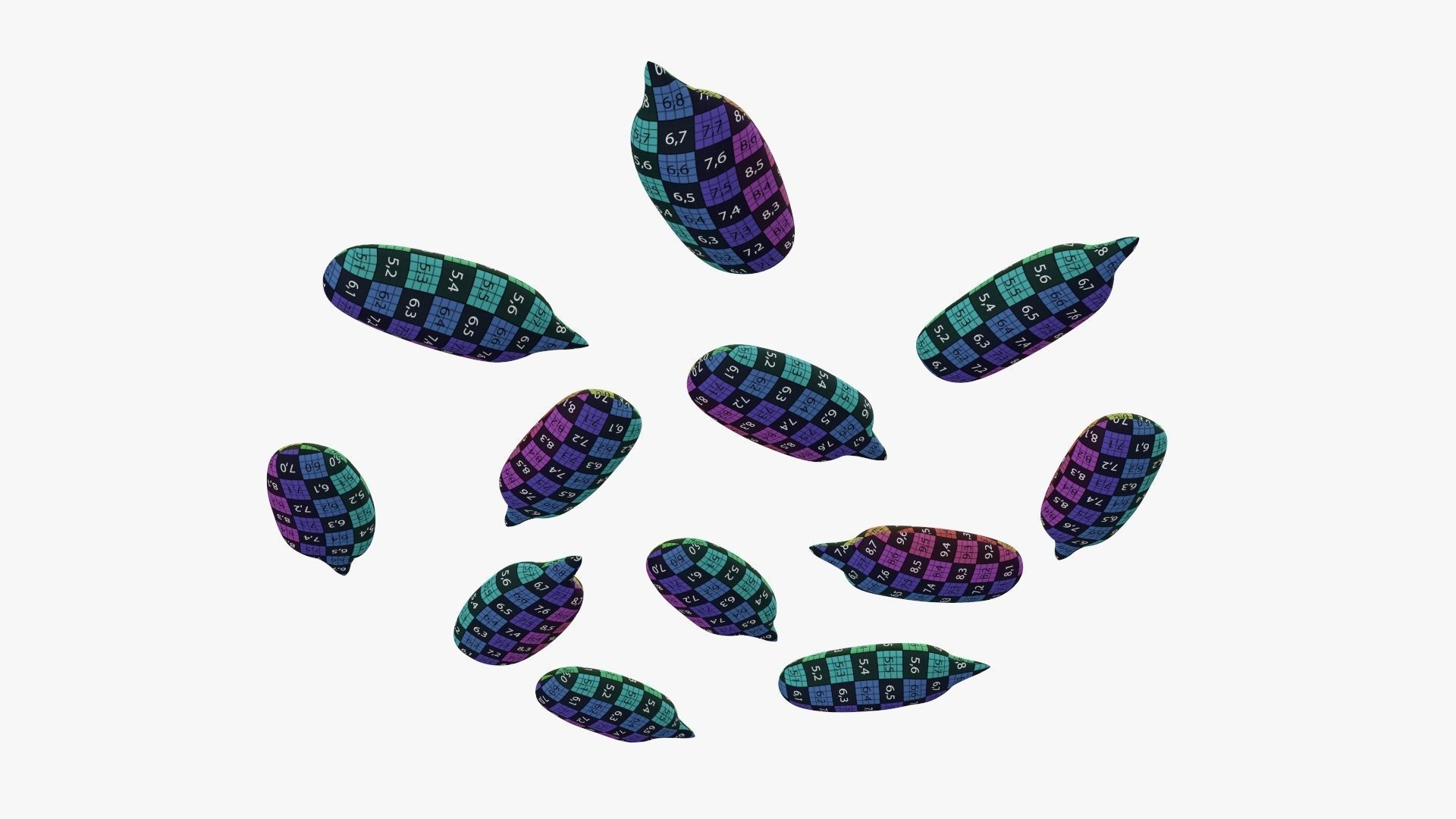 Seeds sunflower 02 3D model_14