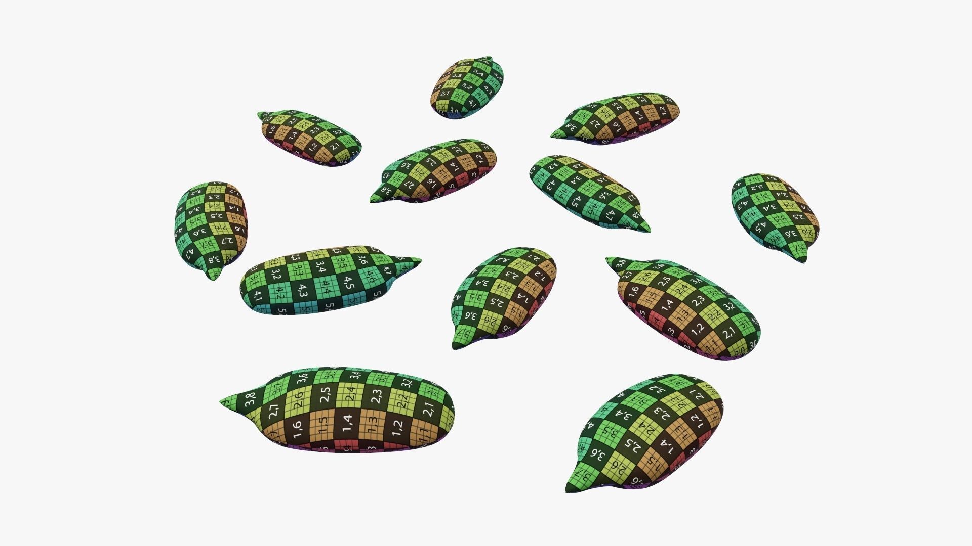 Seeds sunflower 02 3D model_12