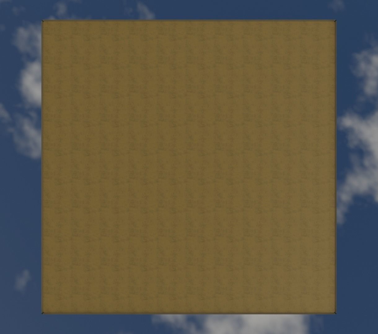 Golden and Green Marbled Pyramid with Squared Spike Low-poly 3D model_9