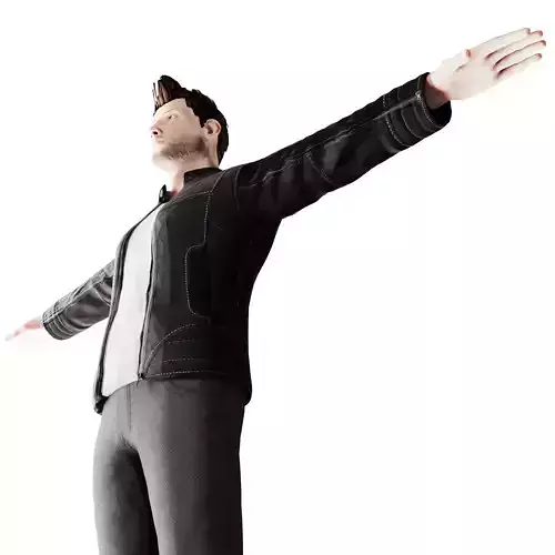 Male Character Model High Quality 3D model