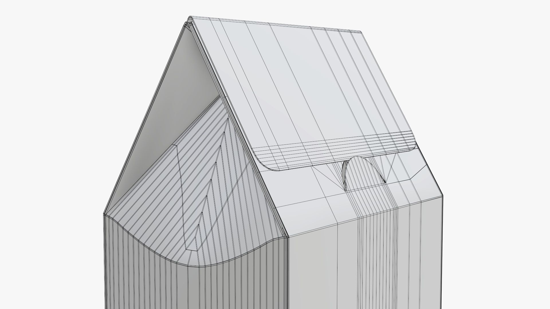 Coffee and tea pillow box regular 3D model_6