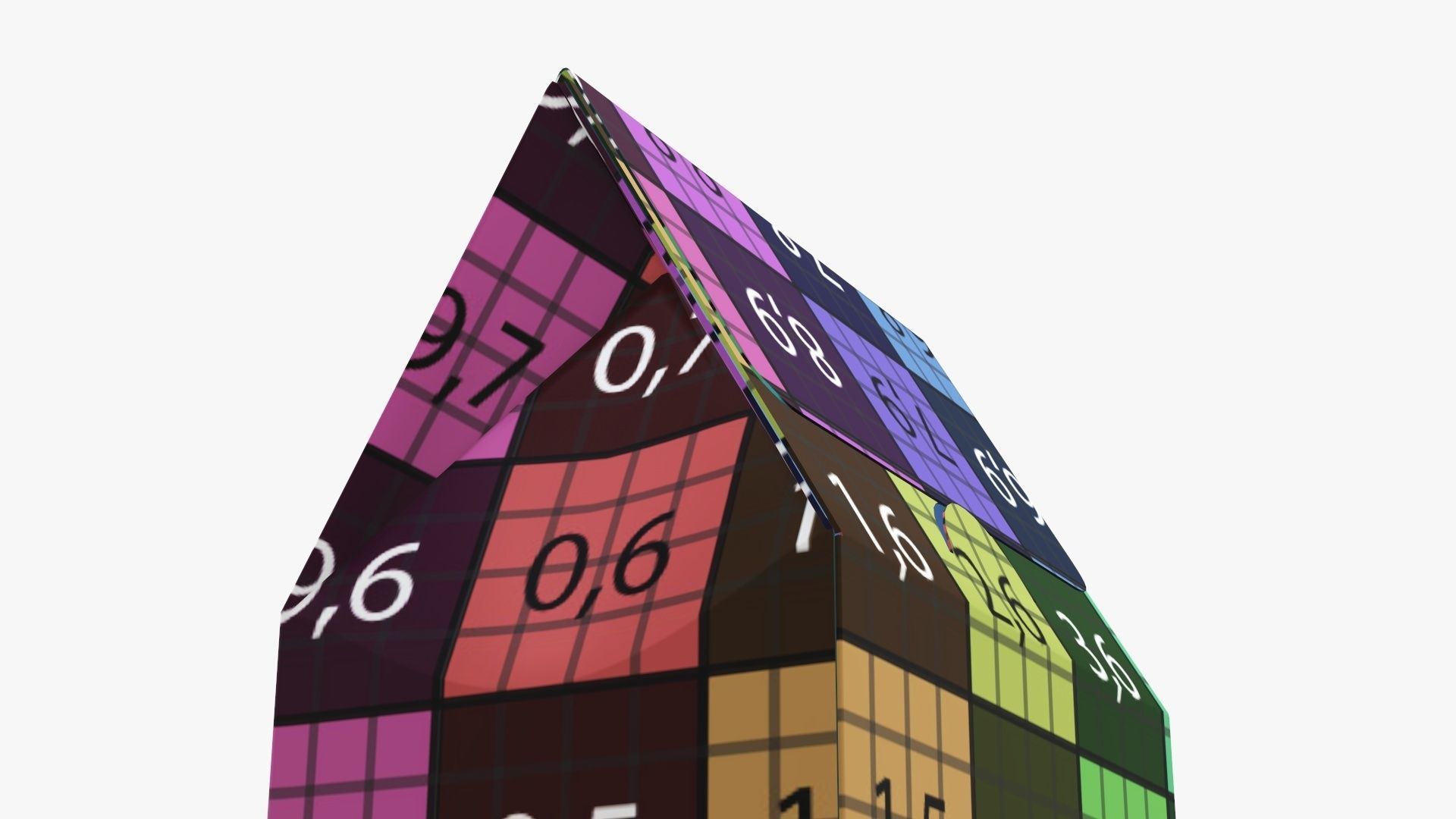 Coffee and tea pillow box regular 3D model_13