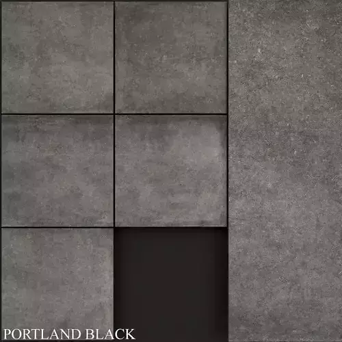 Zeus Ceramica Portland Black 3D model