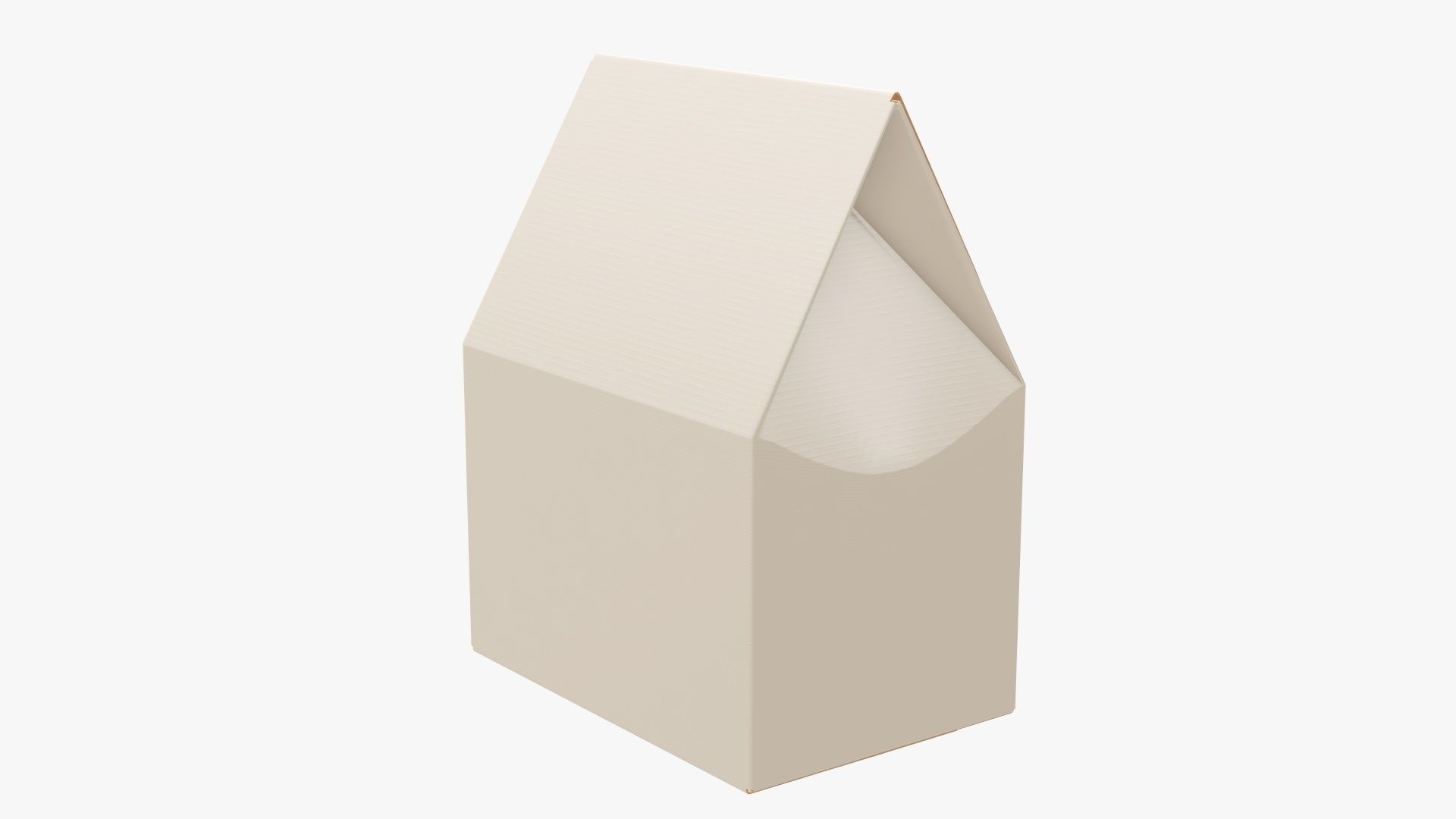 Coffee and tea pillow box small 3D model_2