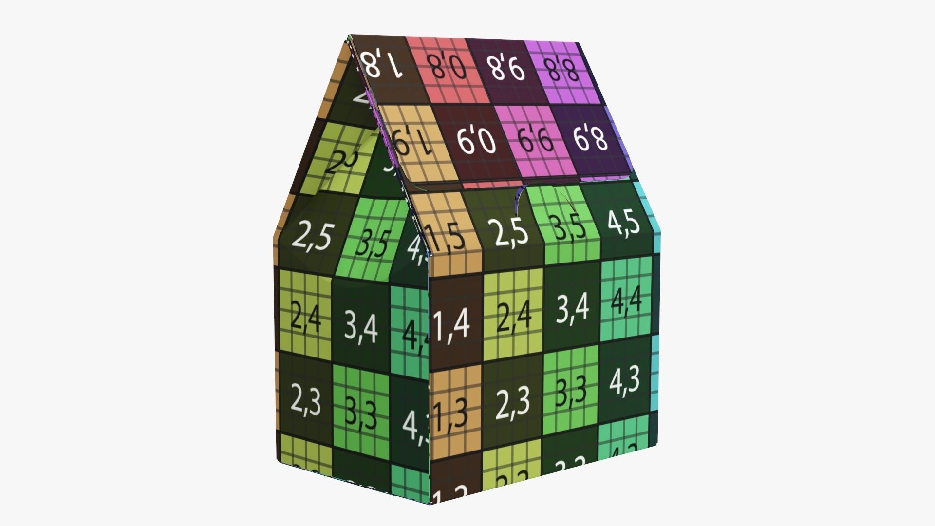 Coffee and tea pillow box small 3D model_10