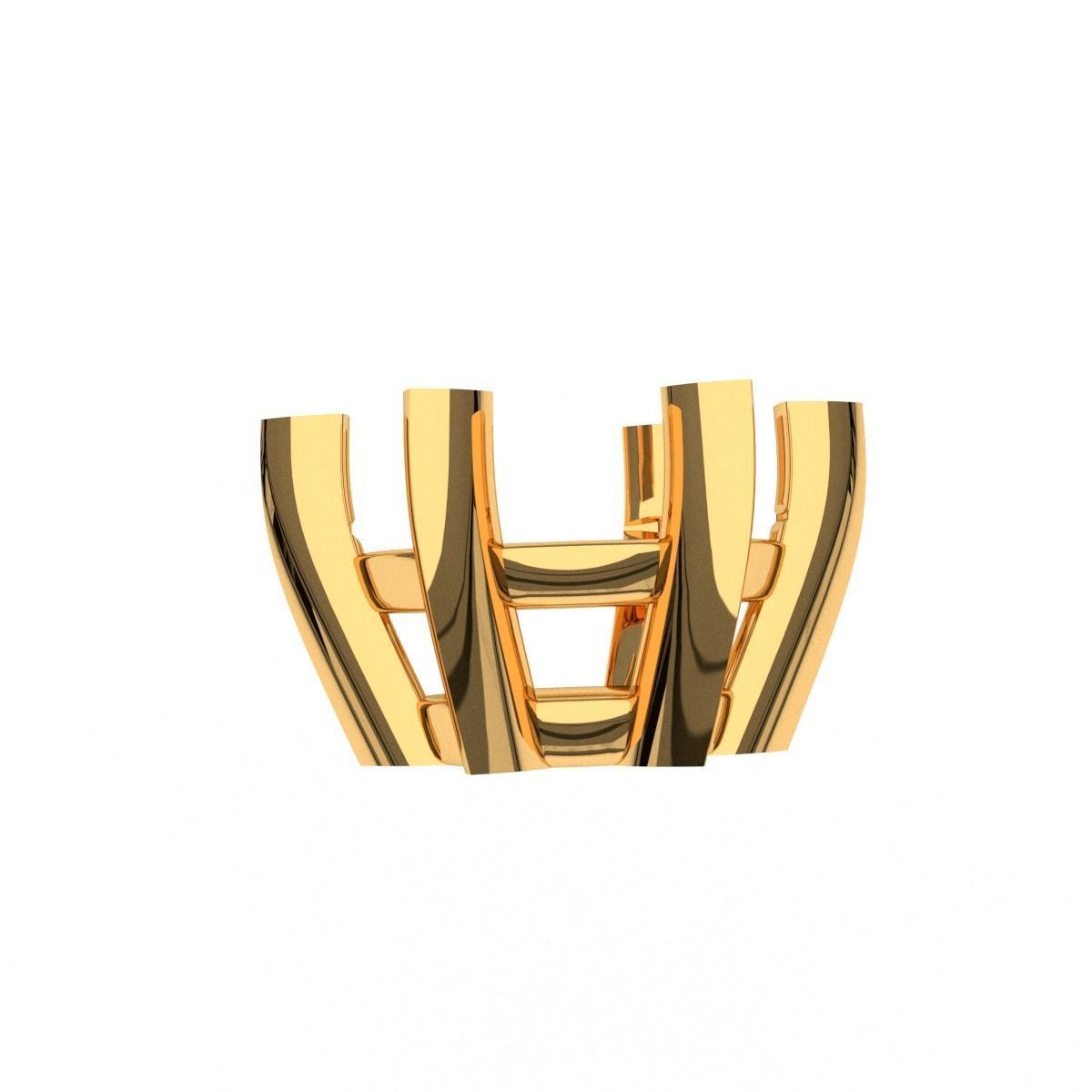 A package of solitaire ring heads engagement 6 prong printable 3D print model_4