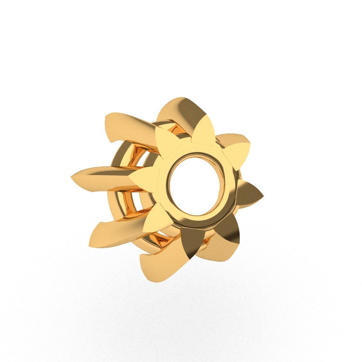 A package of solitaire ring heads engagement 8 prong printable 3D print model_2