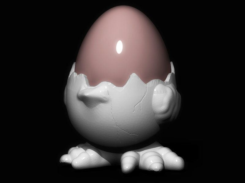 Egg Cup 2 3D print model_1