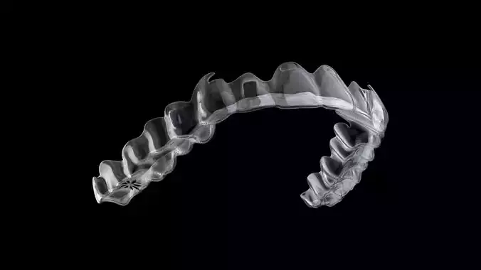 Teeth aligner Invisible braces 3D model