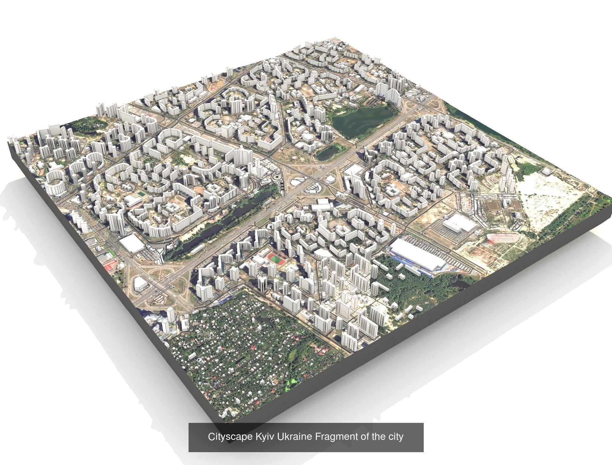 Cityscape Berlin Rome Tbilisi Astana Milan Batumi Kyiv and other 3D Model Collection_10