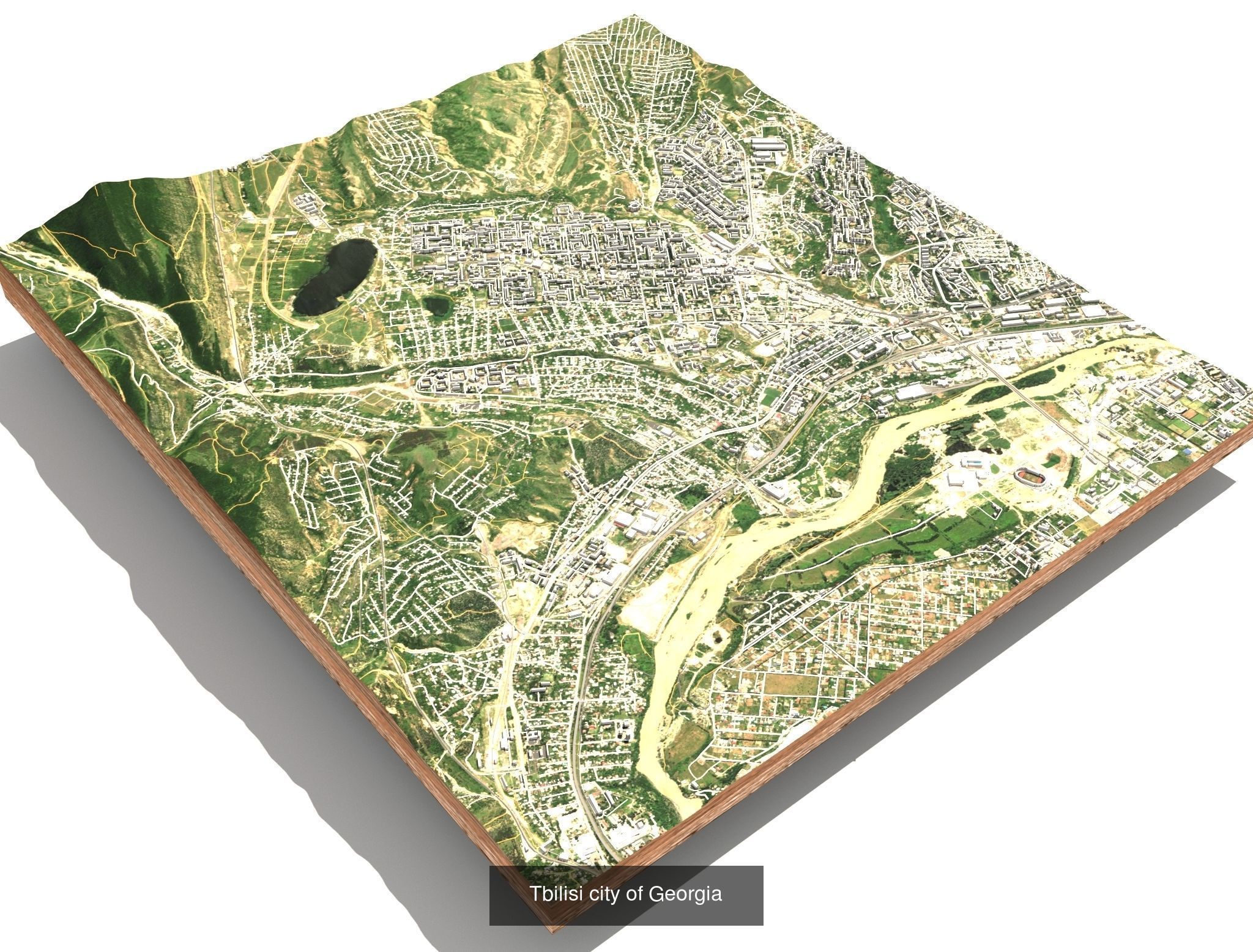 Cityscape Berlin Rome Tbilisi Astana Milan Batumi Kyiv and other 3D Model Collection_9