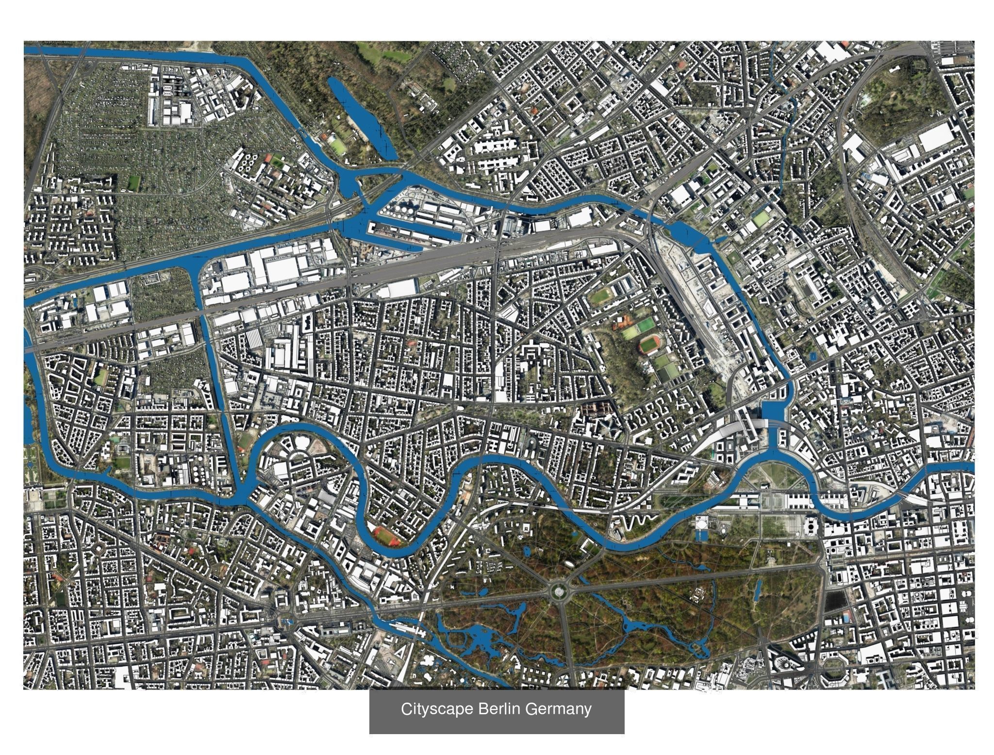 Cityscape Berlin Rome Tbilisi Astana Milan Batumi Kyiv and other 3D Model Collection_6