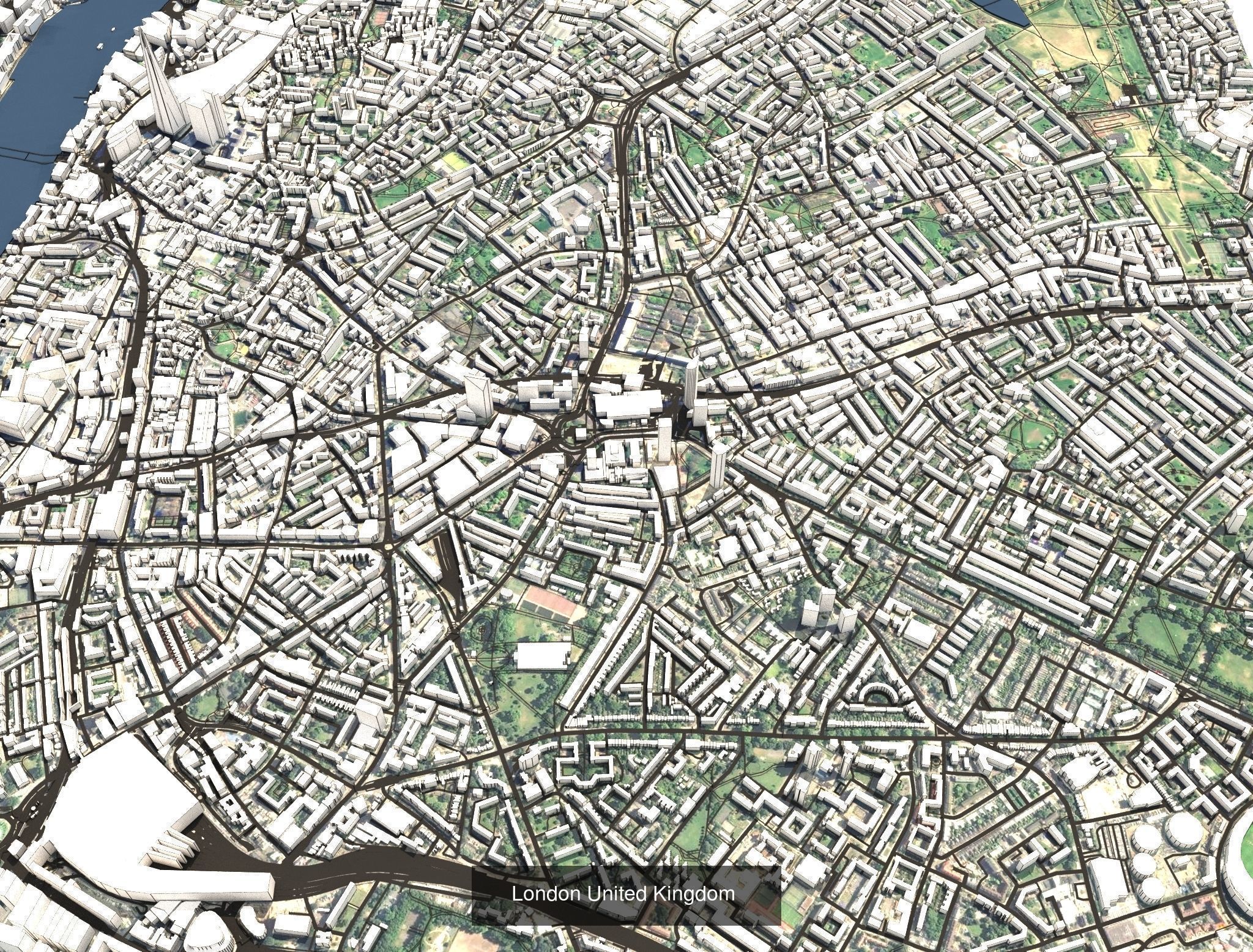 Cityscape Berlin Rome Tbilisi Astana Milan Batumi Kyiv and other 3D Model Collection_5