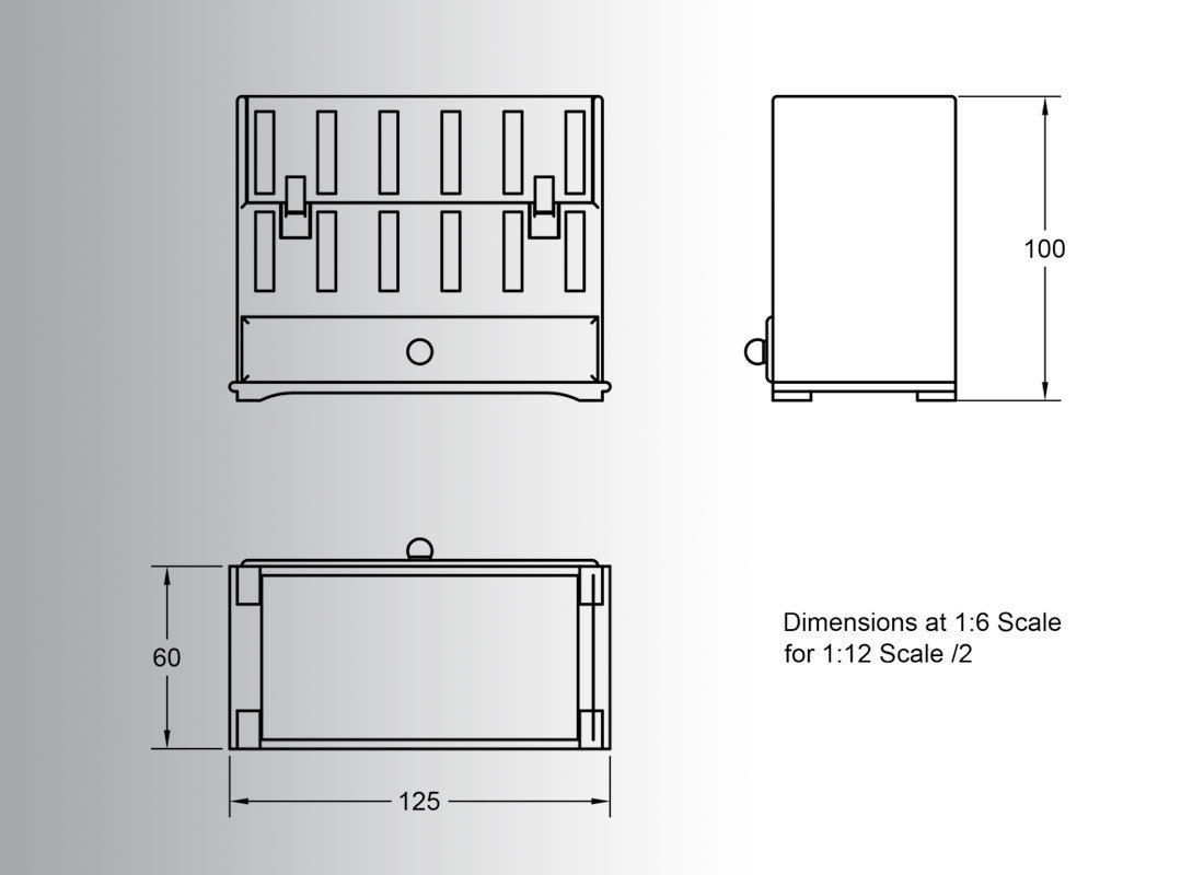 Baby Cot or Crib 3D print model_7