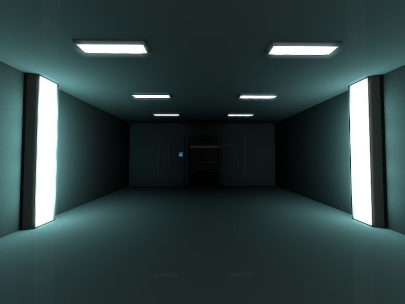 Super Criminal Hi-Tech Lockup Scene Low Poly Game Model Low-poly 3D model_2