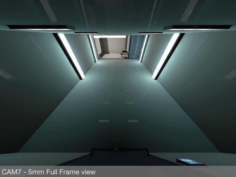 Super Criminal Hi-Tech Lockup Scene Low Poly Game Model Low-poly 3D model_11