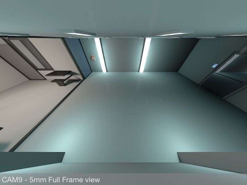 Super Criminal Hi-Tech Lockup Scene Low Poly Game Model Low-poly 3D model_10