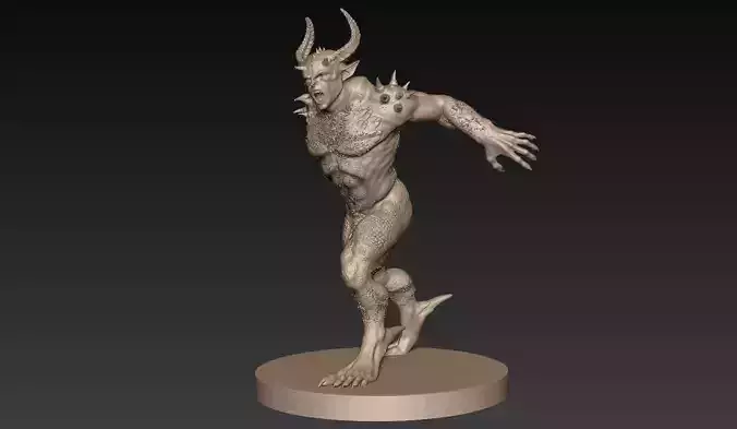 Demon Creature 3D model