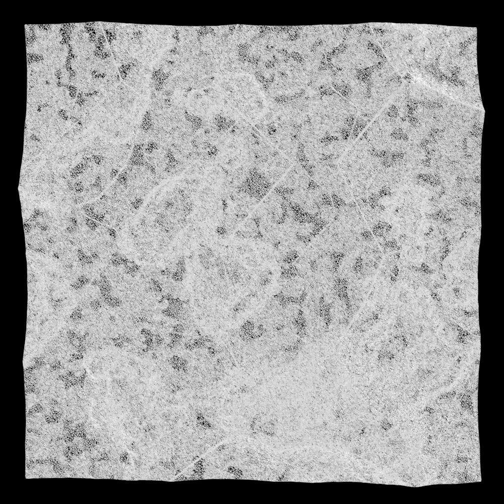 411-RockPanel piece of rock on wall 3D model_3