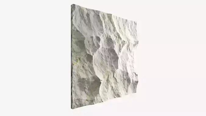 414-RockPanel stone wall texture 3D model