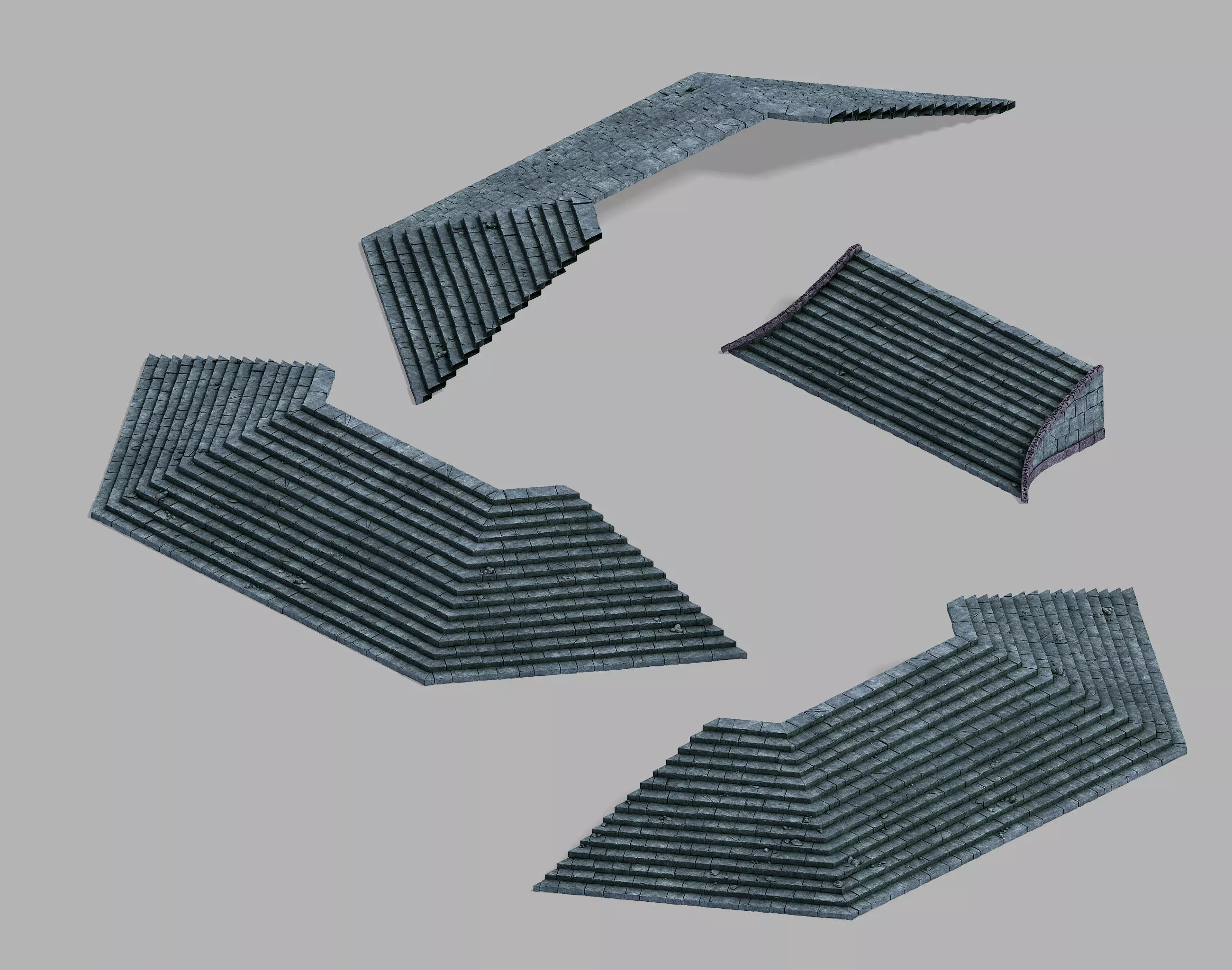 Asura Heaven-Stairs 3D model_0