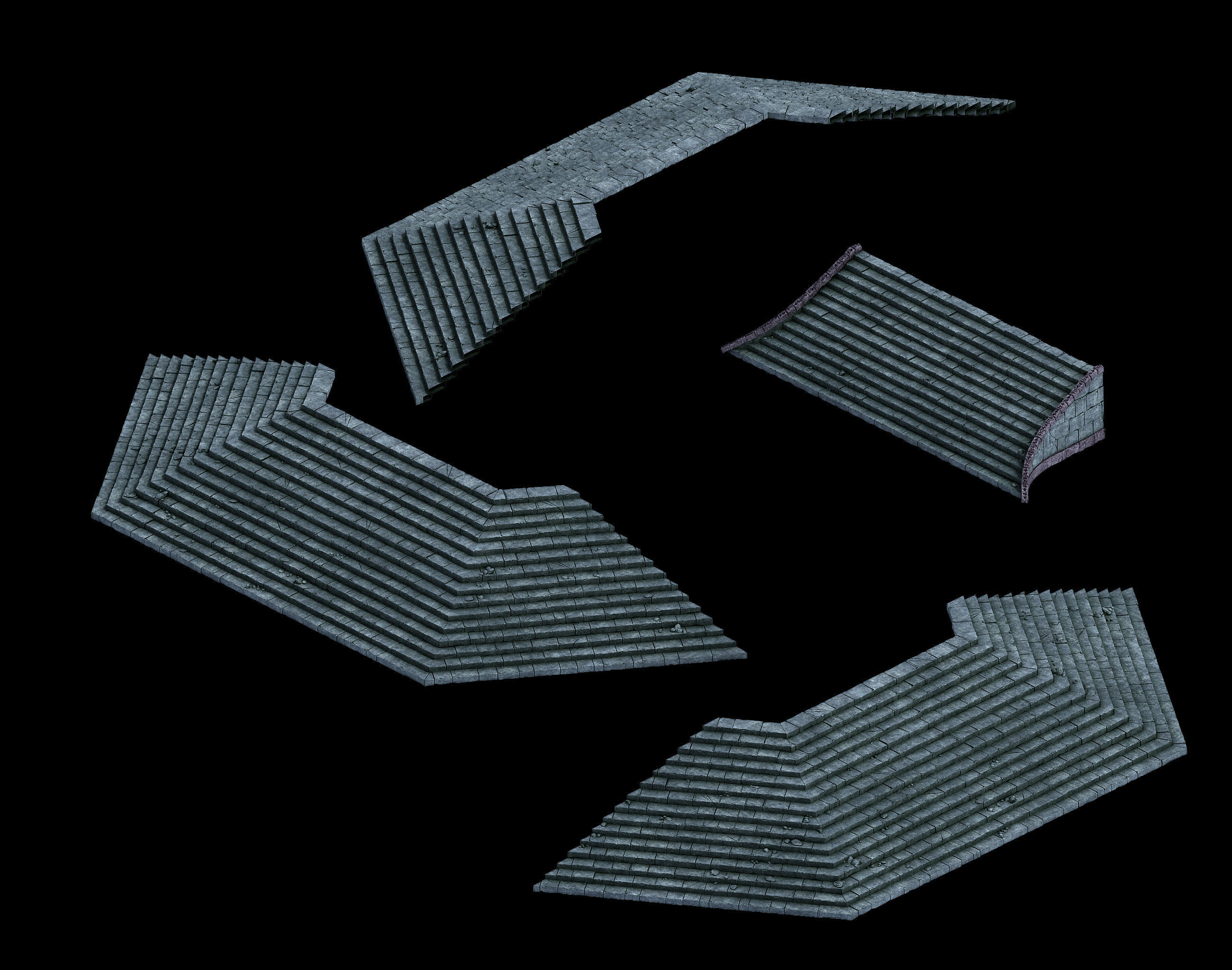 Asura Heaven-Stairs 3D model_1