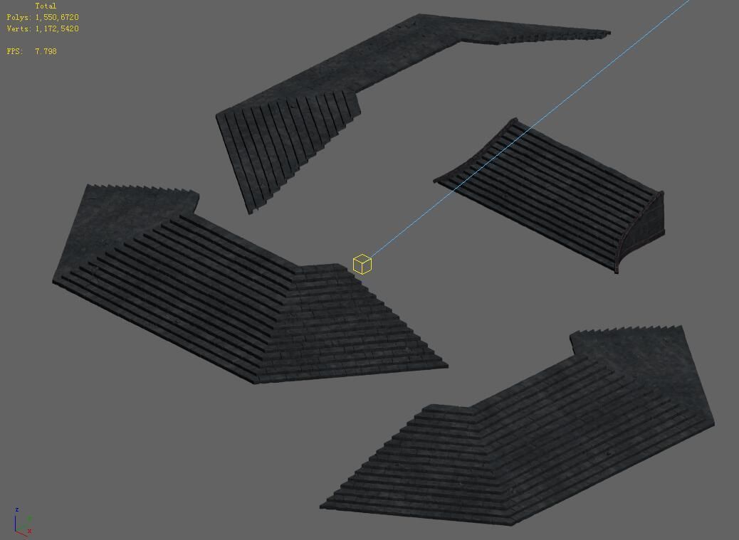 Asura Heaven-Stairs 3D model_5