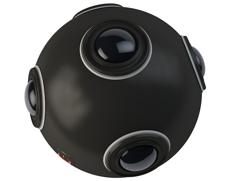 VR 360 Camera 3D model_1