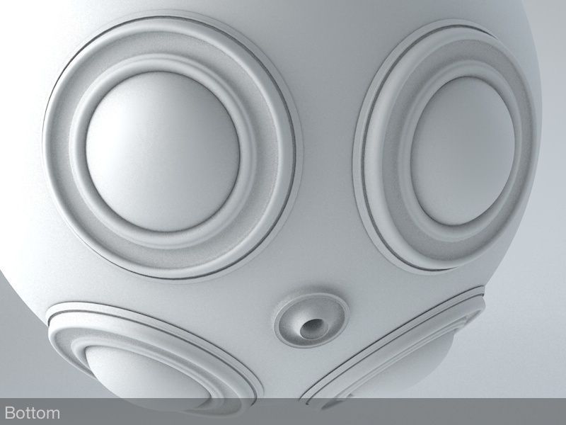 VR 360 Camera 3D model_3