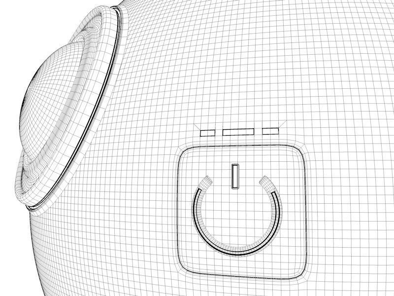 VR 360 Camera 3D model_6