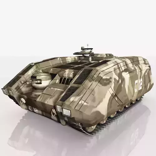 CDF APC Armoured Personnel Carrier 3D model