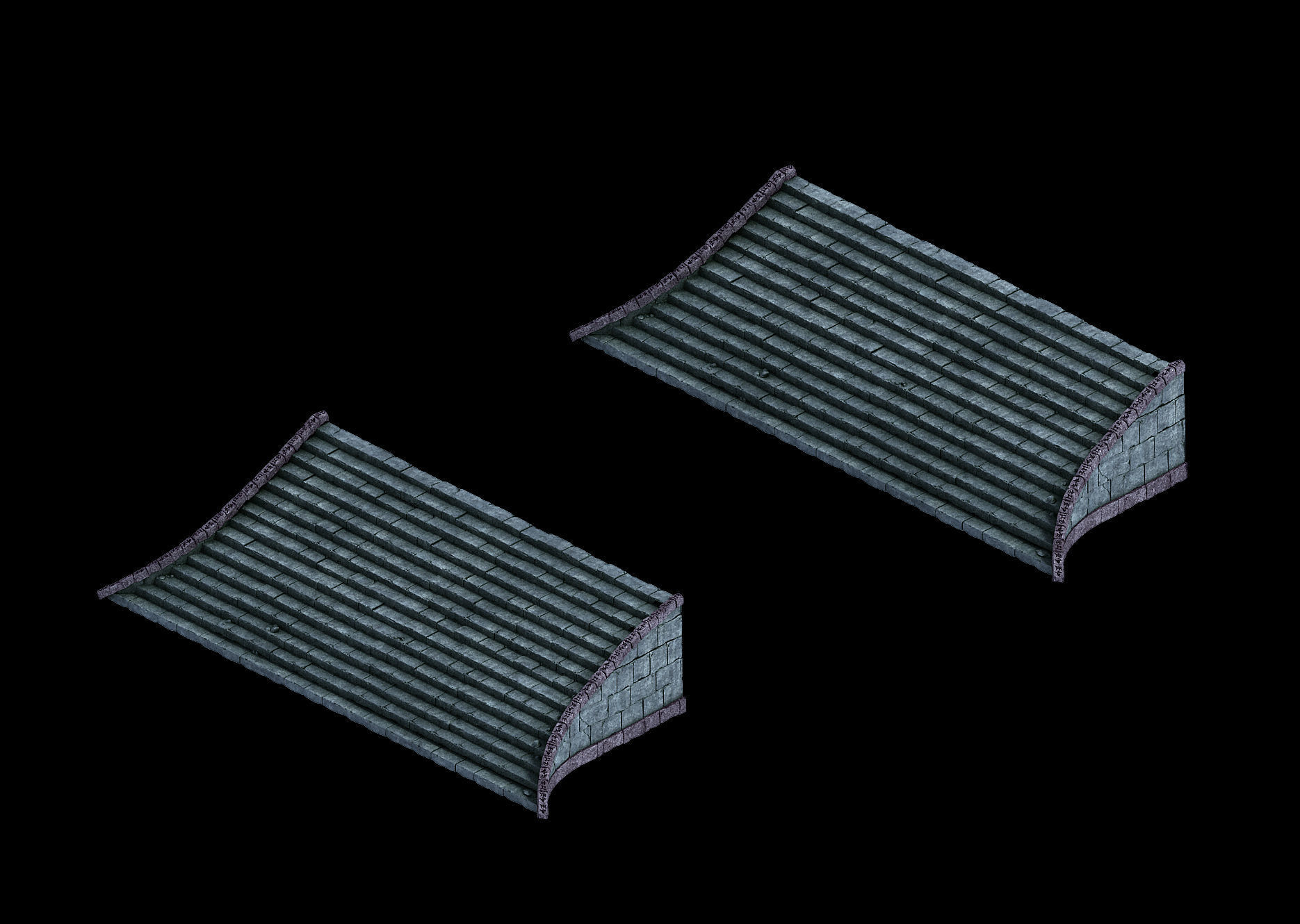 Asura Heaven-Stairs 02 3D model_1