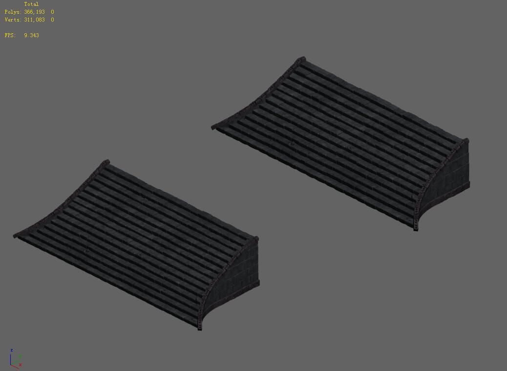 Asura Heaven-Stairs 02 3D model_5