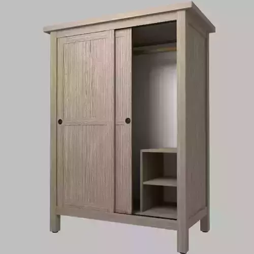 Wardrobe armoire with drawers