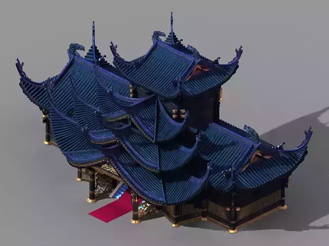 Yama Temple-Temple-Building Group 12