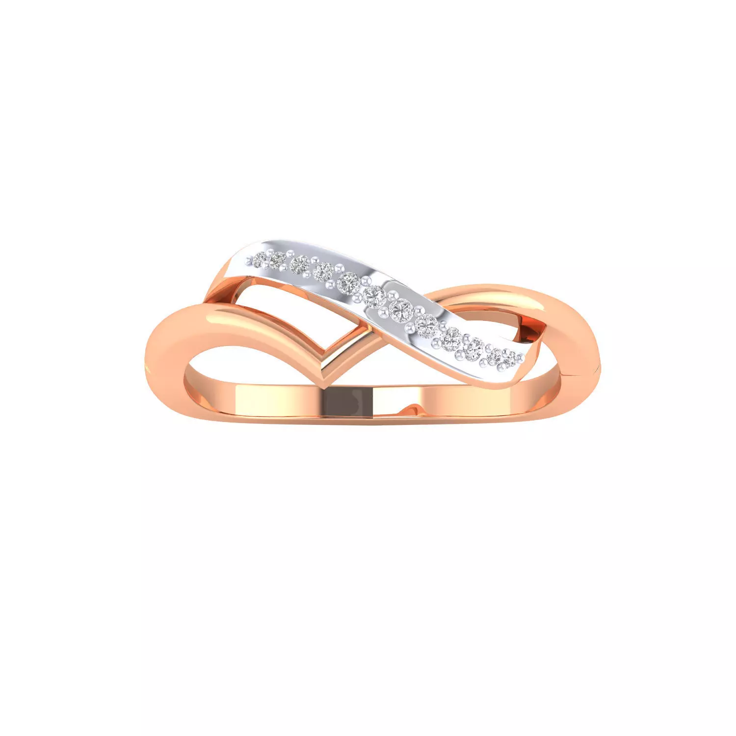 Women ring 3dm render 3D print model 3D print model_0