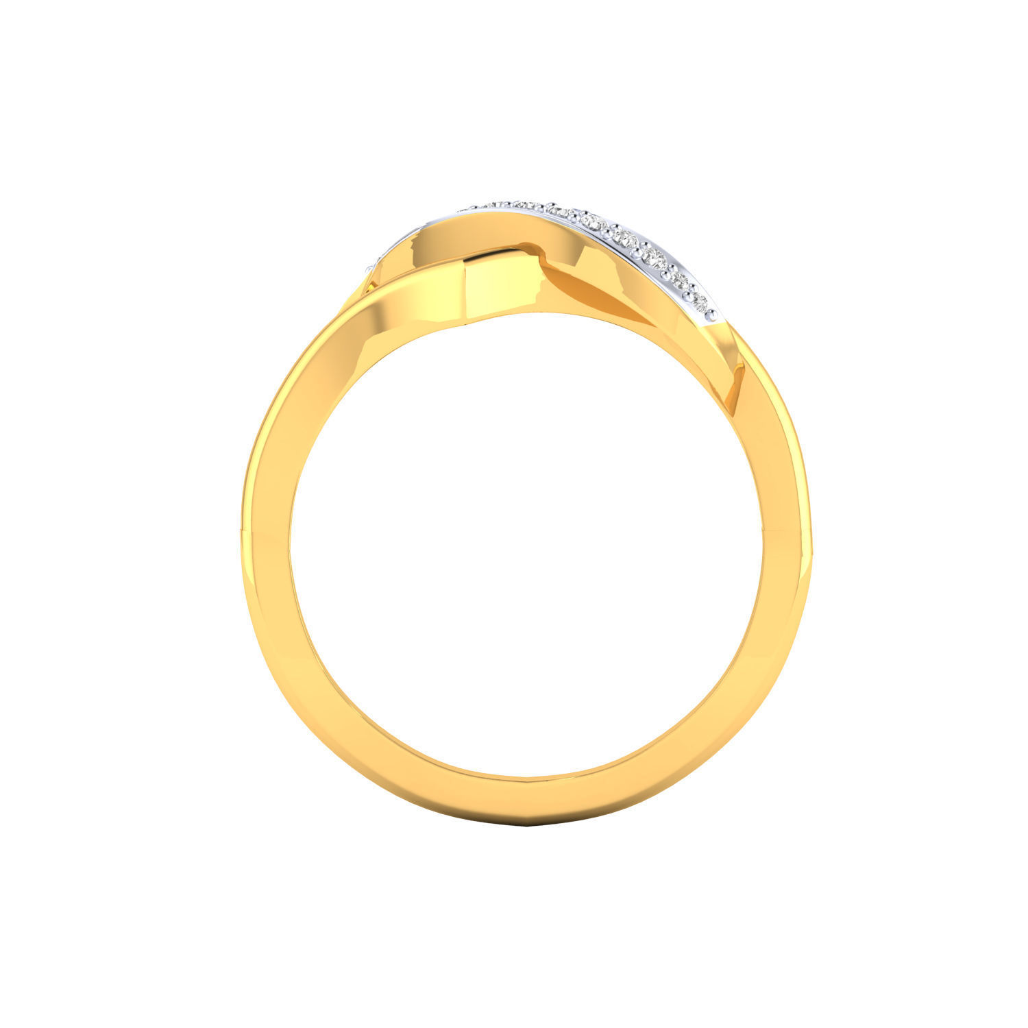 Women ring 3dm render 3D print model 3D print model_9