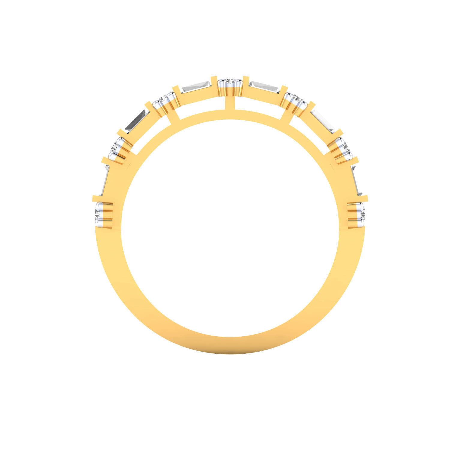 Women ring 3dm render 3D print model 3D print model_11