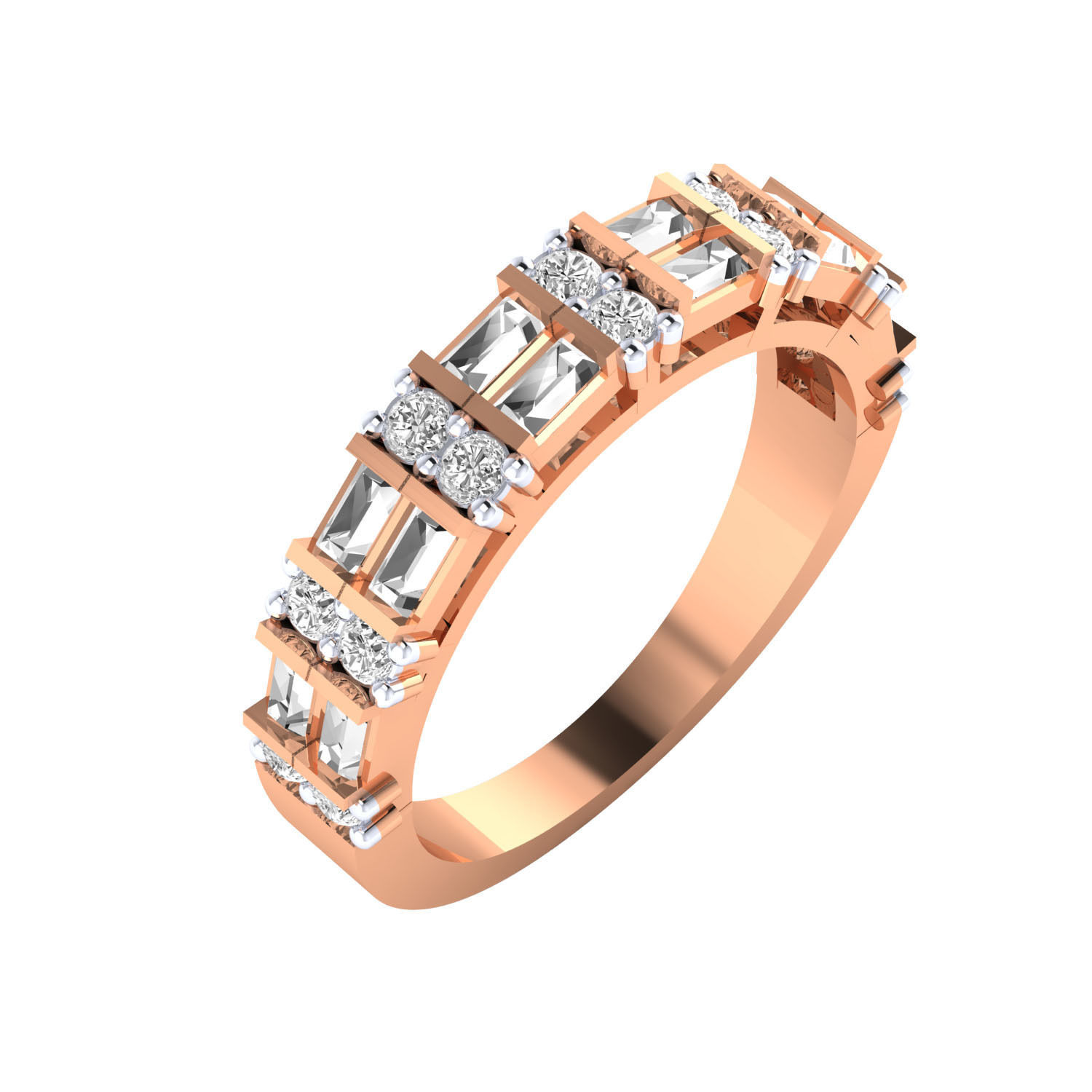 Women ring 3dm render 3D print model 3D print model_1