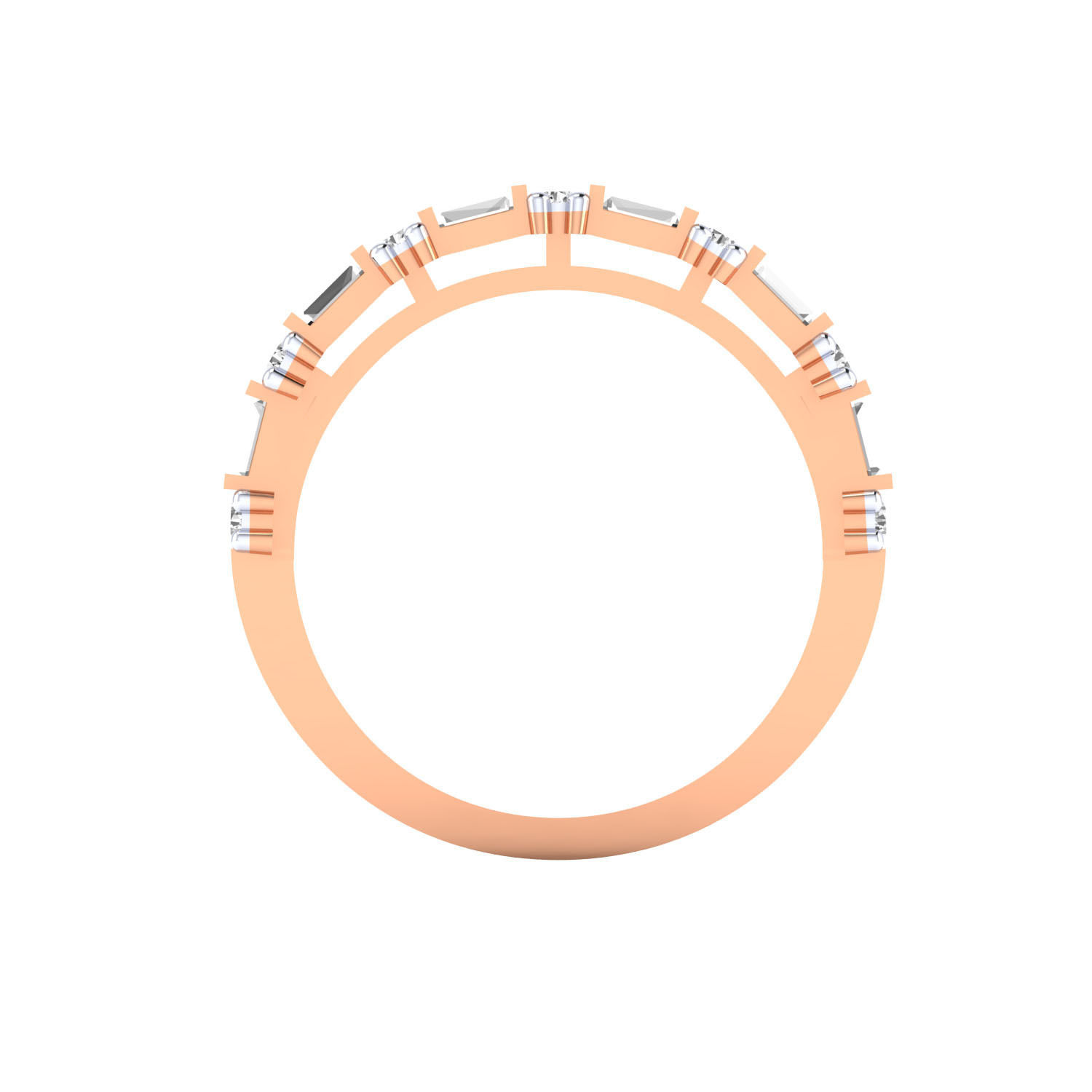 Women ring 3dm render 3D print model 3D print model_3