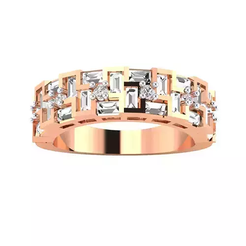 Women ring 3dm render 3D print model